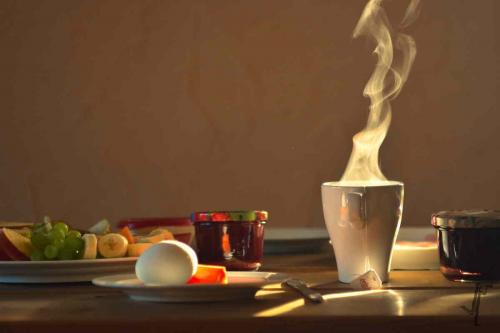 Fotograf Weimar Frühstück Essen Dampf