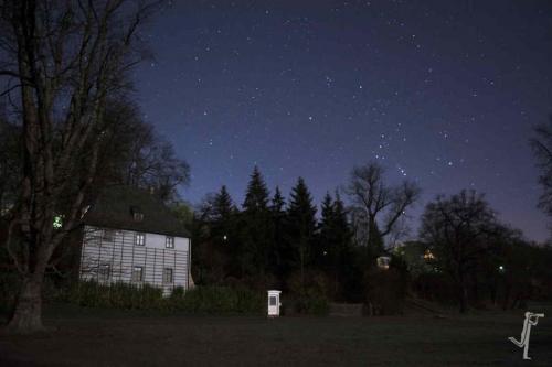 Fotograf Weimar Goethe Gartenhaus Ilmpark Nacht Sternhimmel